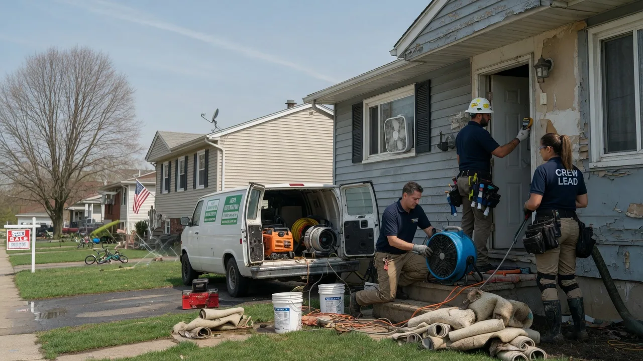 Flood Cleanup in Garfield, AR near me